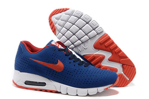 Air Max 90 Current Moire Men Blue Red Running Shoes Norway